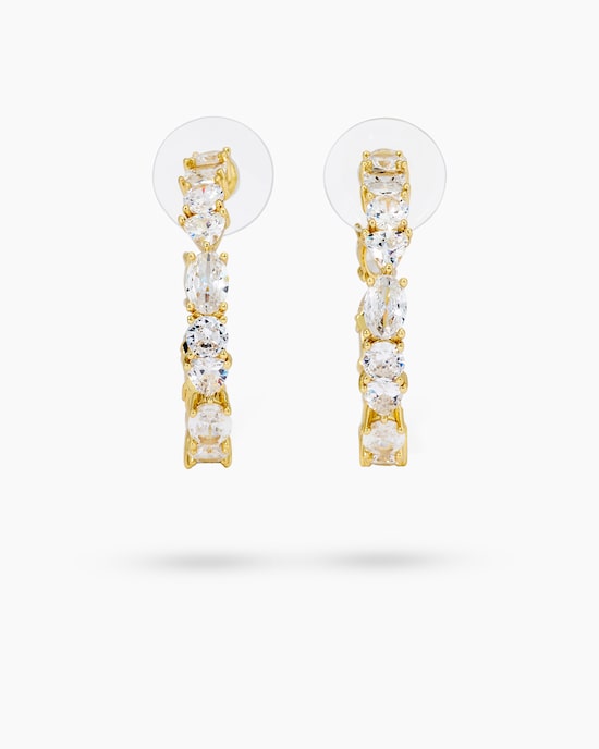 Produktabbildung für Creolen mit Zirkonia