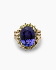 Produktabbildung für Ring mit Tansanit & Brillanten