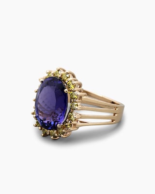 Produktabbildung 3 für Ring mit Tansanit & Brillanten