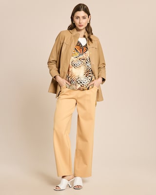 Produktabbildung 3 für Shirt mit Schmetterlings-Animal-Print