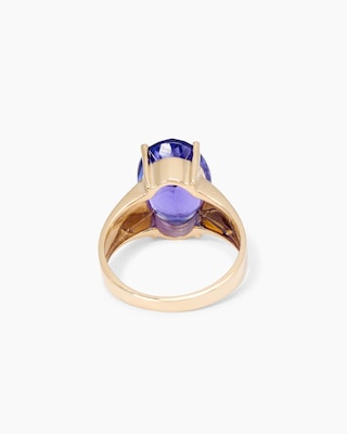 Produktabbildung 3 für Ring mit Tansanit AAAAA