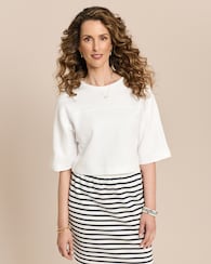 Produktabbildung für Kurzarm-Pullover
