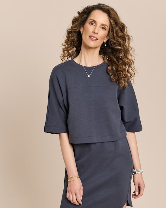 Produktabbildung für Kurzarm-Pullover