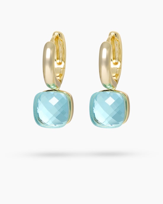 Produktabbildung für Ohrhänger mit Glasstein