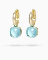 Produktabbildung für Ohrhänger mit Glasstein