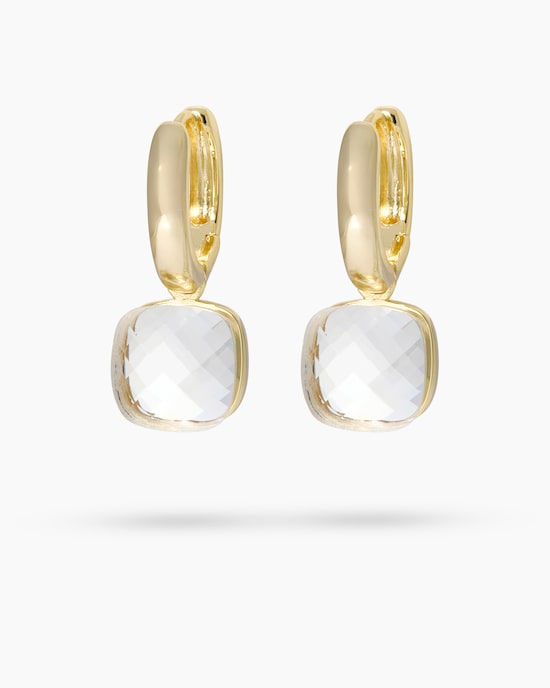 Produktabbildung für Ohrhänger mit Glasstein