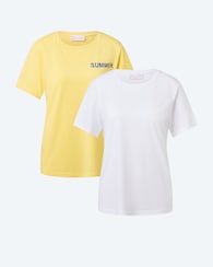 Produktabbildung für Doppelpack Shirt mit Print