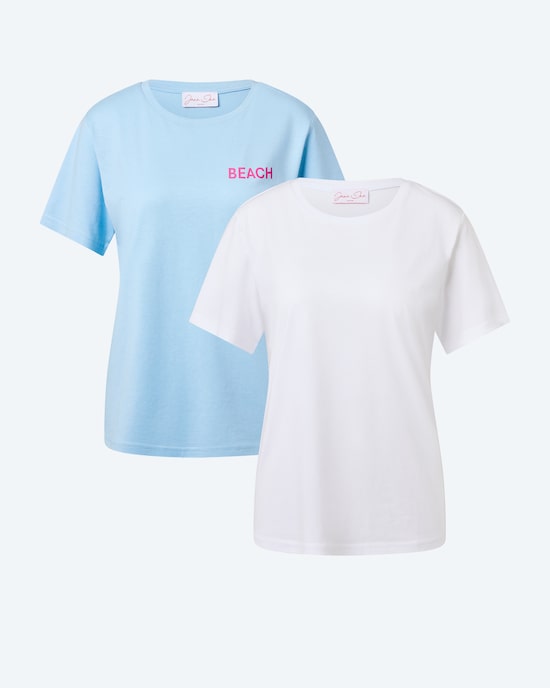 Produktabbildung für Doppelpack Shirt mit Print