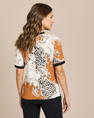 Produktabbildung 4 für Shirt Animalmix-Print und Bündchen