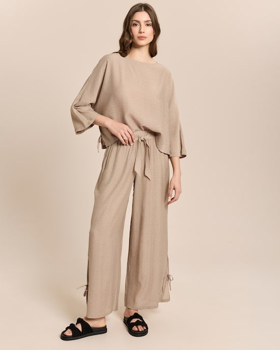 Produktabbildung für 2-teiliges Set mit Hose und Bluse