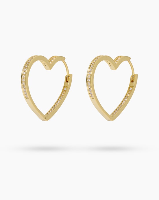 Produktabbildung für Creolen mit Zirkonia