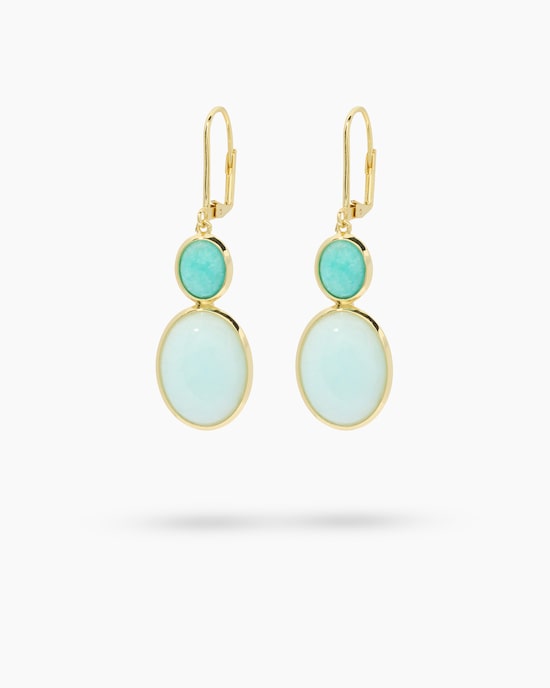 Produktabbildung für Ohrhänger mit Edelsteinen