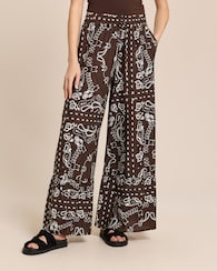 Produktabbildung für Palazzo Hose mit Druck