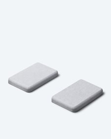 Produktabbildung für Absorbierender Stein für WC-Bürste, 2tlg.