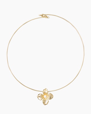 Produktabbildung 2 für Omegareif mit Blüten-Anhänger