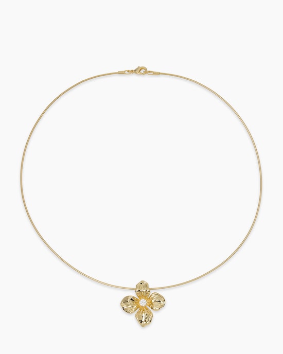 Produktabbildung für Omegareif mit Blüten-Anhänger