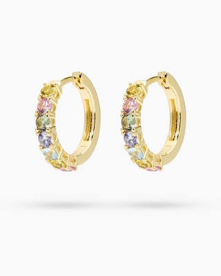 Produktabbildung 2 für Creolen mit Zirkonia