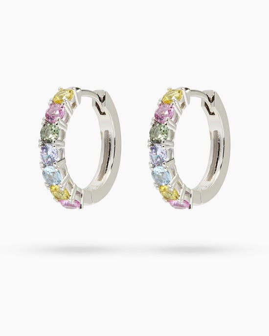 Produktabbildung für Creolen mit Zirkonia