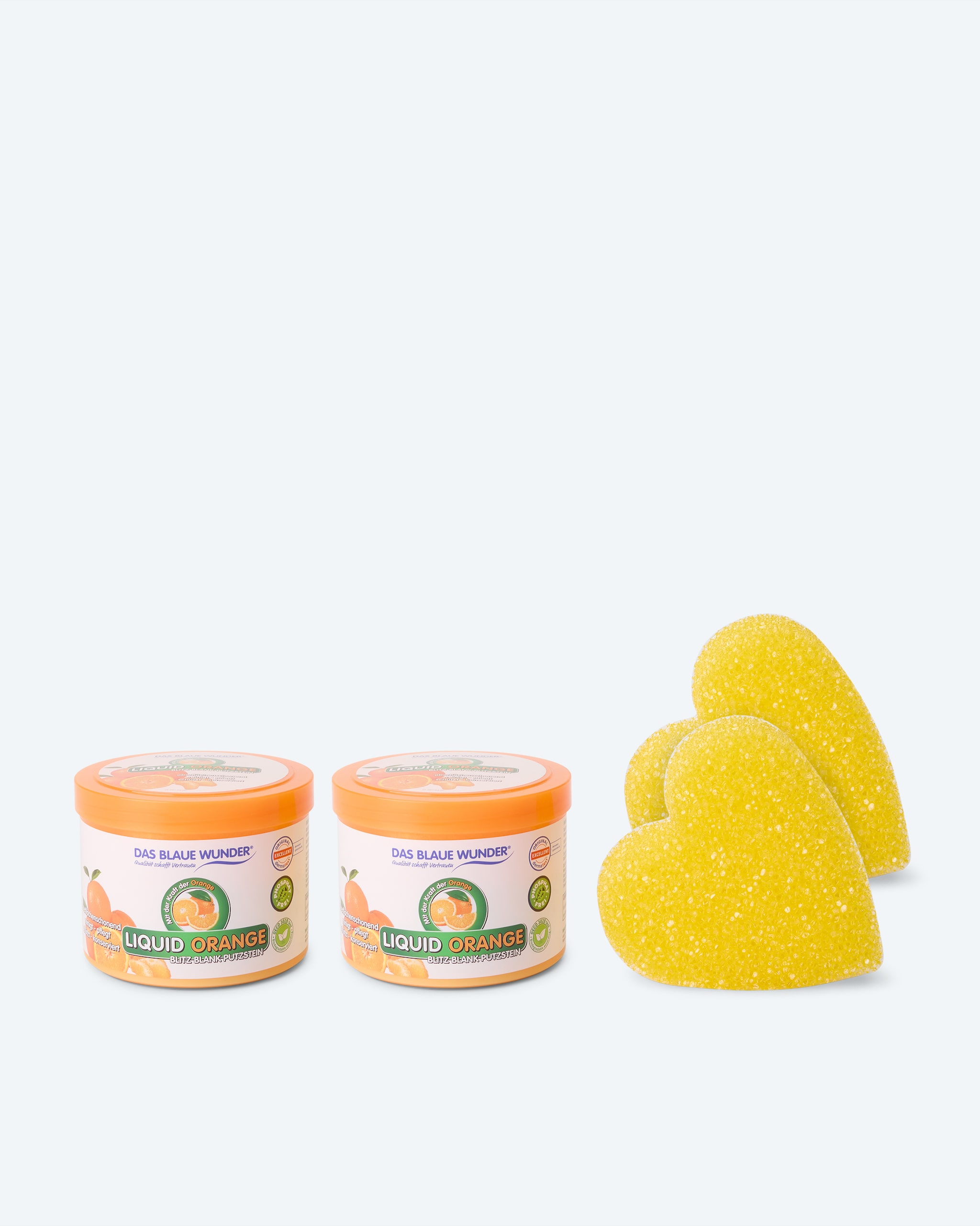 Produktabbildung für Liquid Orange Blitz Blank Putzstein, 2x 500 g