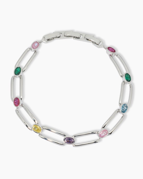 Produktabbildung für Armband mit bunten Zirkonia