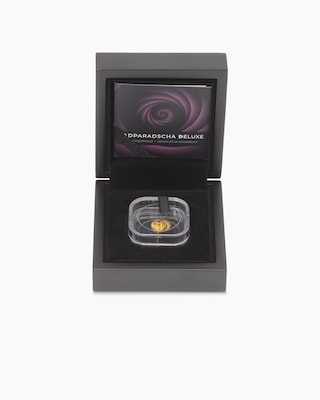 Produktabbildung 3 für Goldmünze mit Padparadscha Saphir