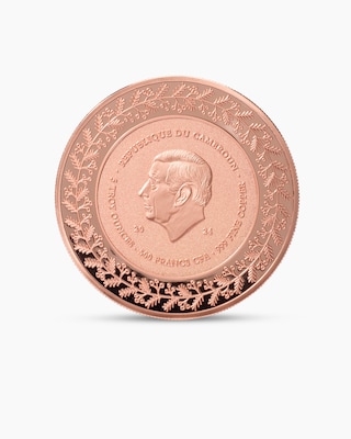 Produktabbildung 2 für Kupfermünze Santa Claus