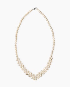 Produktabbildung für Collier mit Süßwasserzuchtperlen