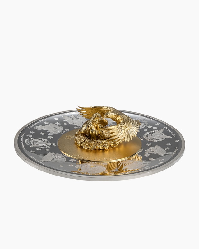 Silber-Skulpturmünze American Eagle