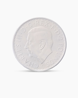 Produktabbildung 2 für Silbermünze White Cerafine Britannia 2025
