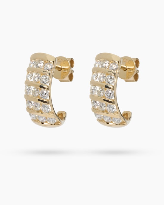 Produktabbildung für Brillant-Creolen 1,00 ct