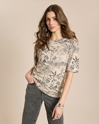 Produktabbildung für Jersey Blumenshirt