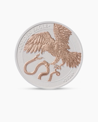 Produktabbildung 1 für Silbermünze White Cerafine Eagle 2024