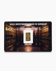 Produktabbildung für Goldmünzbarren "Made in Germany"