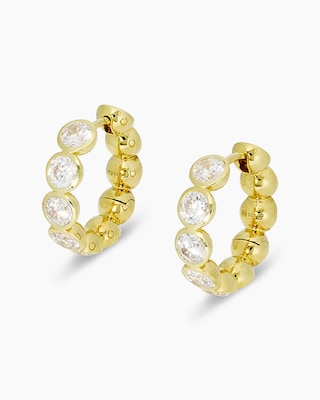 Produktabbildung 5 für Creolen mit Zirkonia