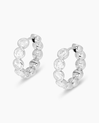 Produktabbildung 3 für Creolen mit Zirkonia