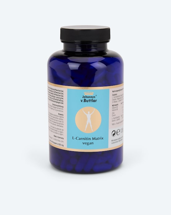 Produktabbildung für L-Carnitin Matrix vegan, 240 Kps.