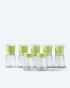 Produktabbildung für Manuelles Gewürzmühlenset 7tlg.