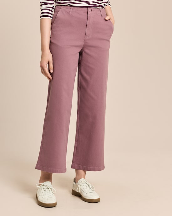 Produktabbildung für Wide Leg Jeans aus Baumwoll-Modal