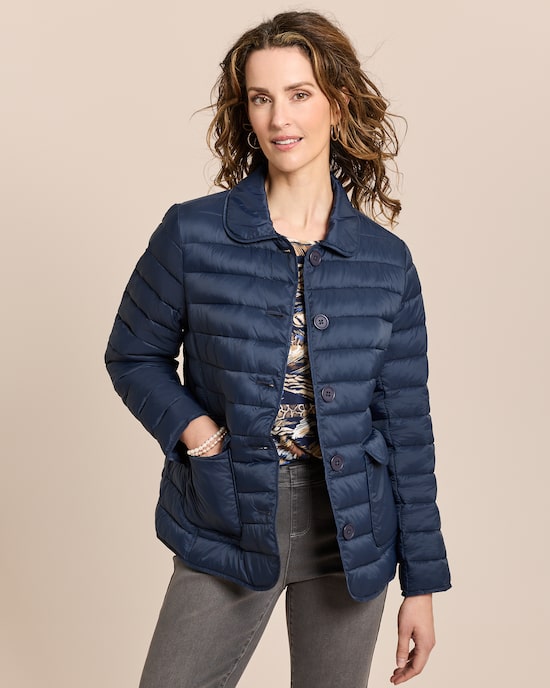 Produktabbildung für Übergangsjacke aus leichtem Stepp