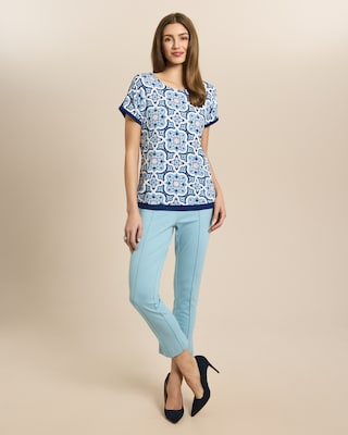 Produktabbildung 3 für Shirt mit Fliesen-Print