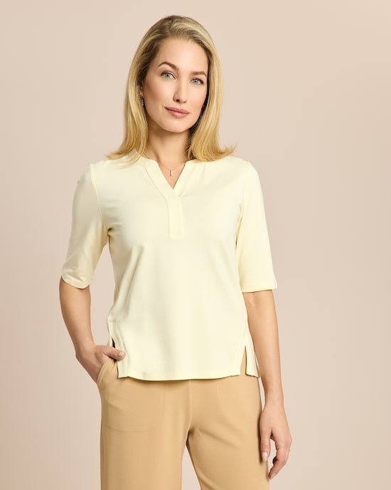 Produktabbildung für Shirt mit Schlitzen