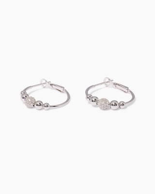 Produktabbildung 3 für Creolen mit Zirkon