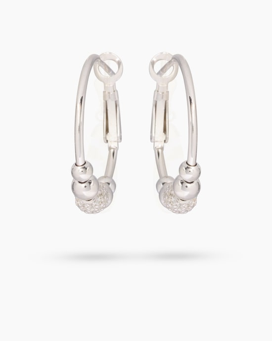 Produktabbildung für Creolen mit Zirkon