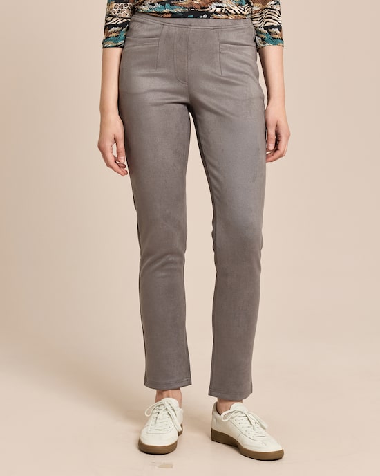 Produktabbildung für Straight Fit Schlupfhose aus Stretch