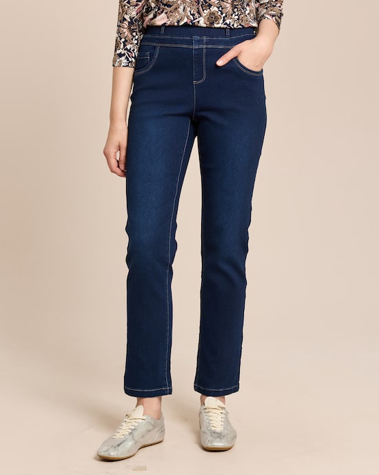 Produktabbildung für Straight Fit Denim Super Stretch