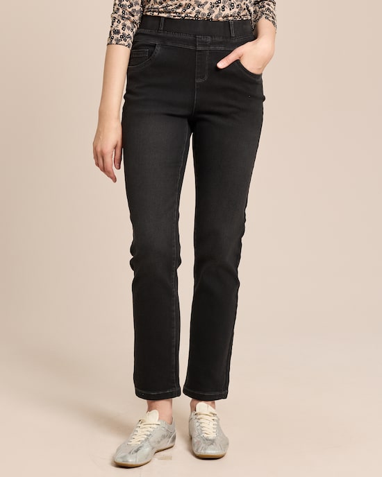 Produktabbildung für Straight Fit Denim Super Stretch