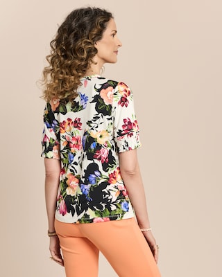 Produktabbildung 4 für Shirt mit floralem Print
