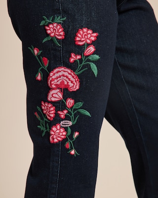 Produktabbildung 5 für Slim Fit Jeans mit Stickerei