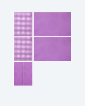 Produktabbildung für Klin-Tec Kühlschrankmatte, 6tlg.