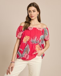 Produktabbildung für Tunika mit Carmenausschnitt